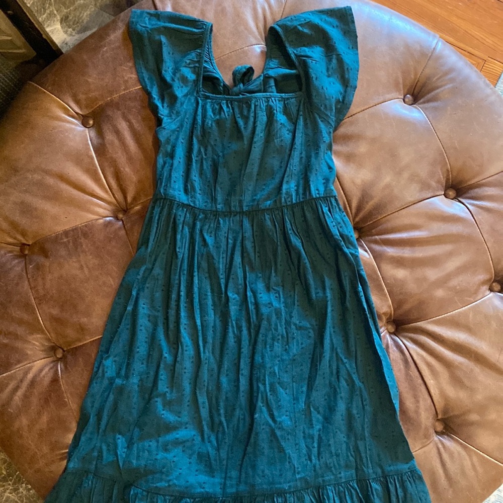 NWT Old Navy flutter sleeve midi dress